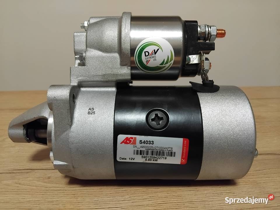 Rozrusznik samochodowy AS S4033 nowy sprawny mazowieckie Warszawa