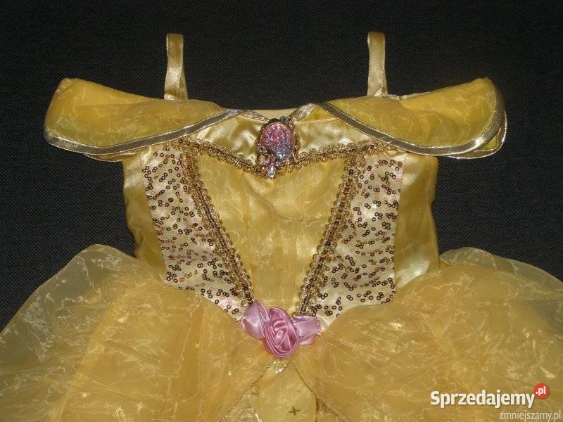 Strój kostium przebranie BELLA PIĘKNA I BESTIA 4 mazowieckie Siedlce