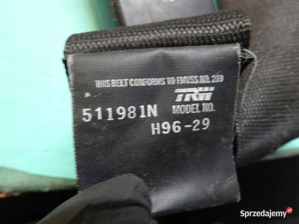 BMW Z3 99r pas bezpieczeństwa prawy przód