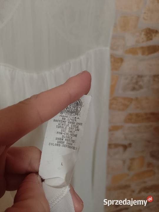 4042 LXL Ekskluzywna koronkowa halka pod Kraków sprzedam