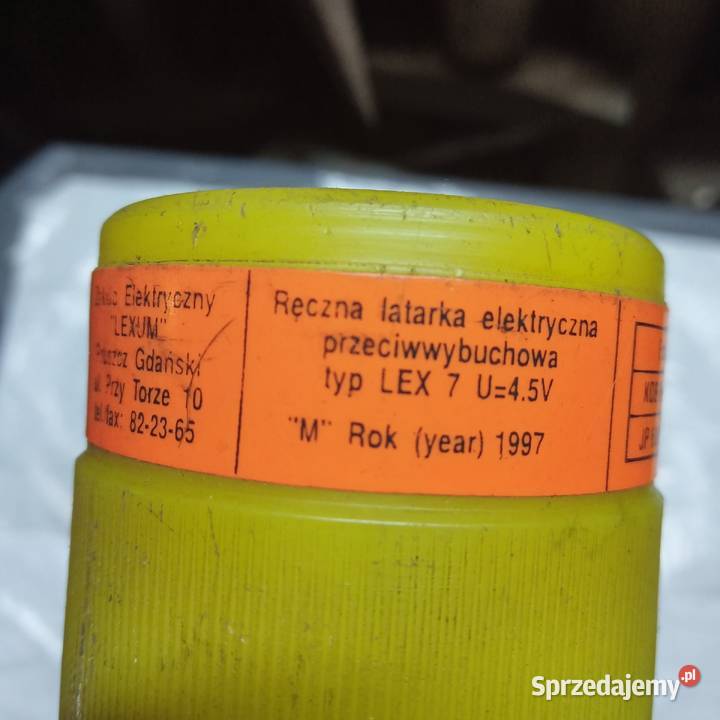 Latarka przeciwwybuchowa Pozostałe