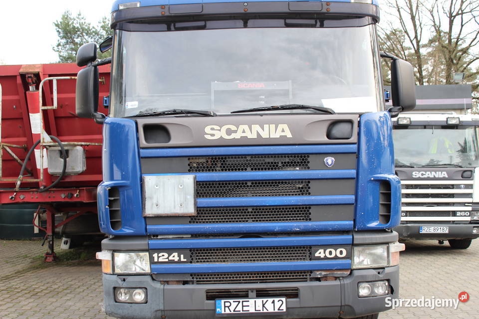 Scania 124 L 400 z ADR i hydrauliką z pod paliwa 330km Nowa Dęba