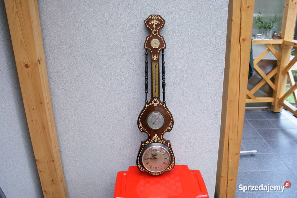 Stacja Pogody z Zegarem Okazja Olsztyn Wysyłka warmińsko-mazurskie