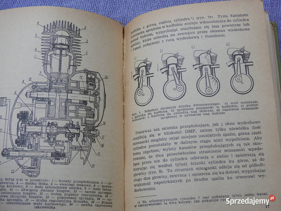 WFM 125 Instrukcja Obsługi i Napraw nie SHL WSK Warszawa