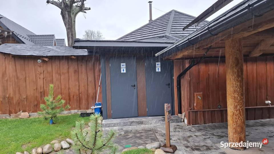 Kontener sanitarny toaleta łazienka wc prysznic