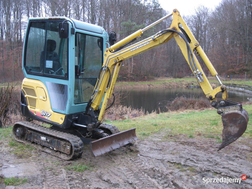 Minikoparka Yanmar SV17EX 2014r SV15 16 19 JCB nie Kołczygłowy