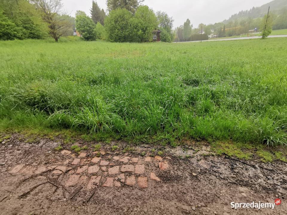 działka budowlano usługowa usługi nie uciążliwe Biecz sprzedam