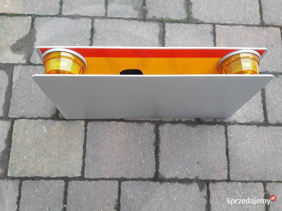 Tablica przewóz dzieci łamana odblaskowa