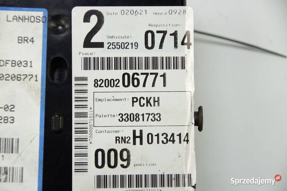 SKRZYNKA BEZPIECZNIKÓW RENAULT LAGUNA II osobowe Lipno sprzedam