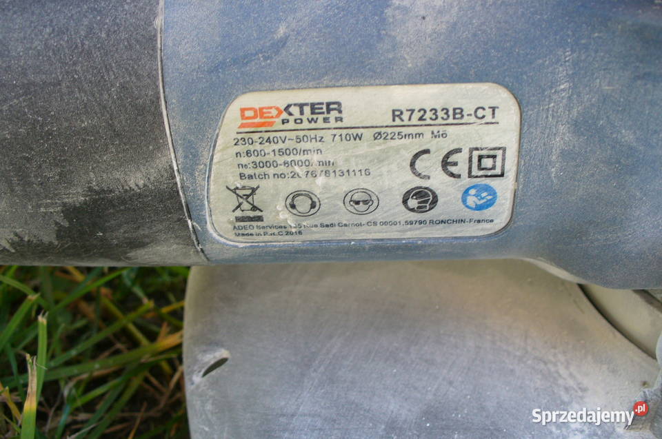 SZLIFIERKA DO GIPSU DEXTER POWER R7233BCT Lędziny