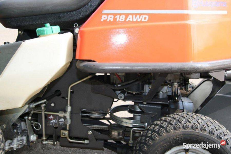 Traktorek kosiarka Husqvarna RIDER PR 18 AWD 4x4 Ogród Kraków