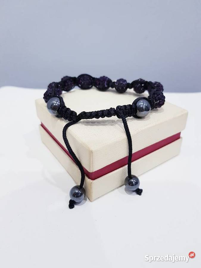 Damska bransoletka z kryształkami shamballa 2 Dąbrowa Górnicza sprzedam