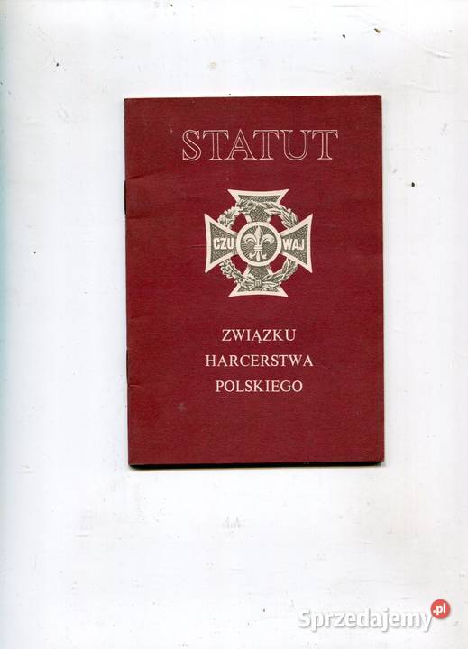 Statut Związku Harcerstwa Polskiego Rok wydania 1976 Szczecin