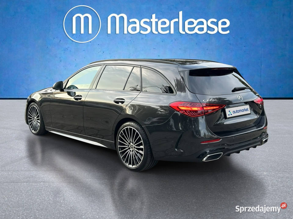 Mercedes C 220 d mHEV 4Matic AMG Z Polskiego napęd 4x4 Mercedes-Benz mazowieckie Warszawa