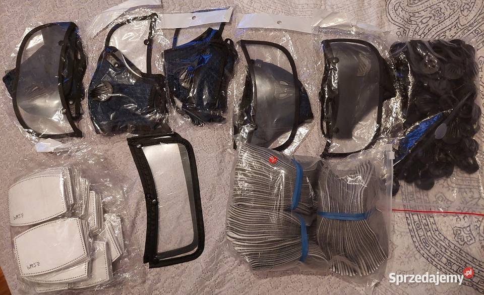 OKAZJA Wielorazowe maski ochronnefiltryzawory