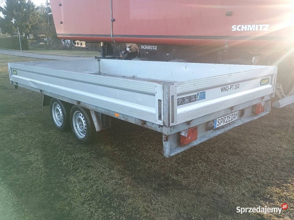 Przyczepa samochodowa platforma laweta Bydgoszcz sprzedam