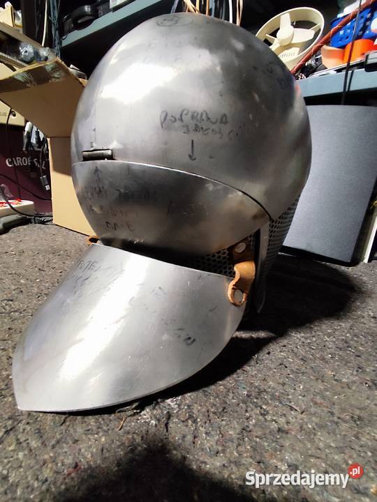 hełm do zbroi rycerskiej sprzedam
