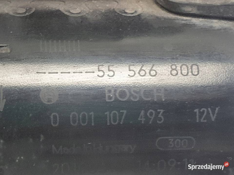Opel Astra IV J 14 16V ROZRUSZNIK bosch 55566800 Układ elektryczny silnika Janów sprzedam