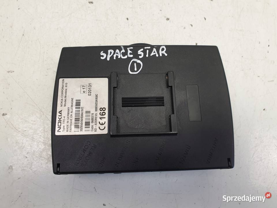 Space Star ZESTAW GŁOŚNOMÓWIĄCY Nokia TFE4 610 Rudka