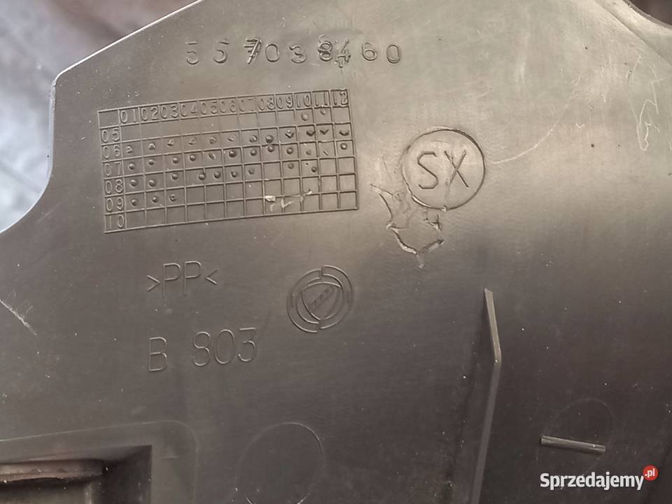 FIAT GRANDE PUNTO 09r kierownica wlot powietrza