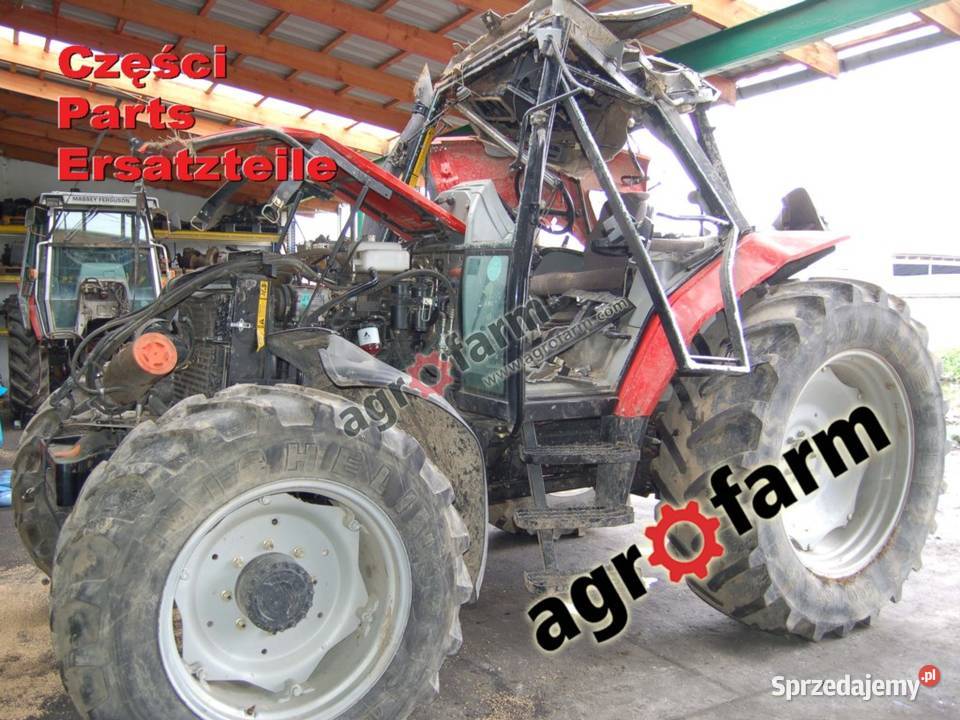 Massey Ferguson 6265 części skrzynia biegów oś Byków