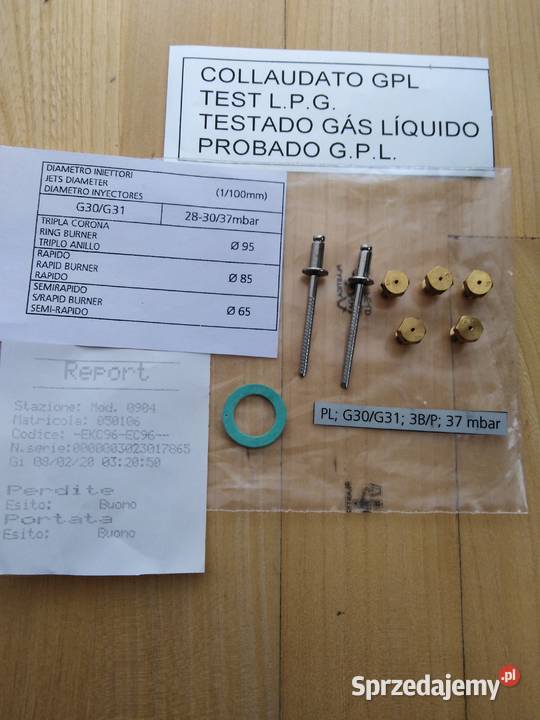 zestaw dysz propanbutan G30 G31 Ostrów Mazowiecka sprzedam