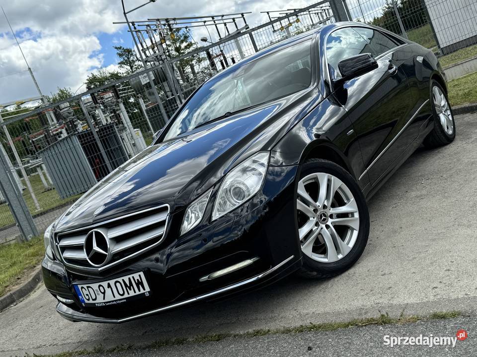 MERCEDES E250 COUPE AUTOMAT SKÓRA BIXENON Elbląg
