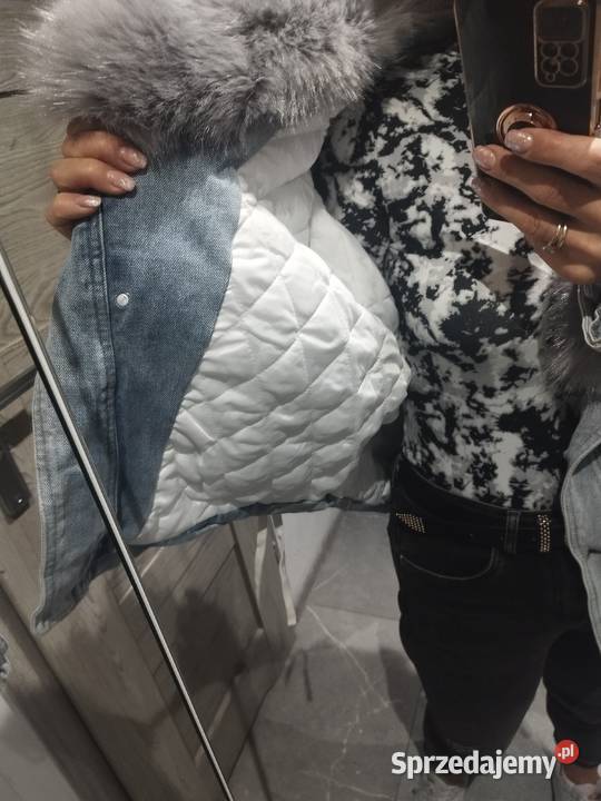 Kurtka dżinsowa piękna nowa rozmiar mL lekko Głogów