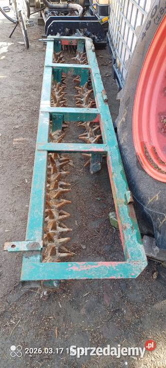Wał kolczatka kolczasty przedsiewny do pługa Ostrów Mazowiecka