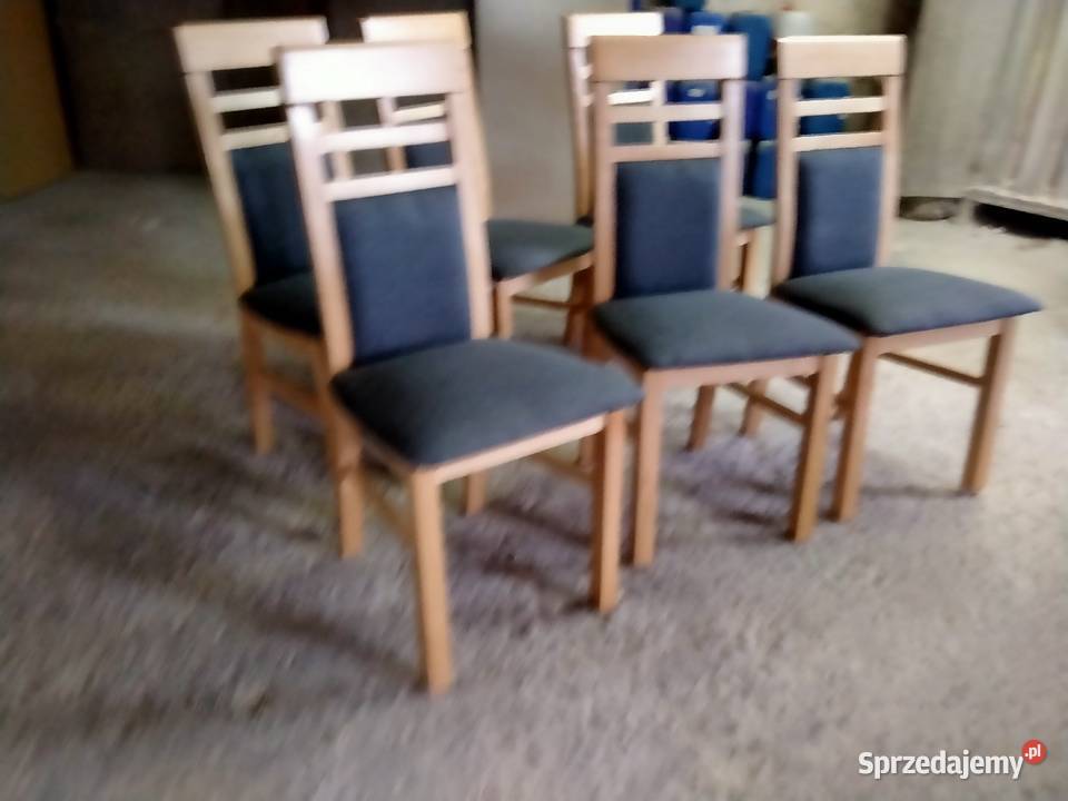Piękne nowe krzesła bukowe Pińczów sprzedam