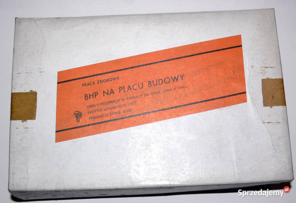 PRZEZROCZA BHP NA PLACU BUDOWY DIASKOP RZUTNIK sprzedam