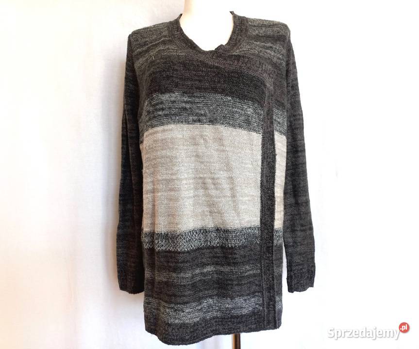 Kardigan damski Sweter r 3840 Paski NOWY Białystok