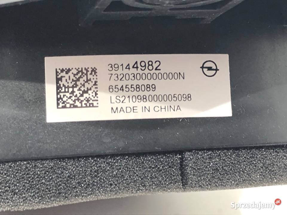 GŁOŚNIKI KOMPLET OPEL CROSSLAND 39146485 Części samochodowe