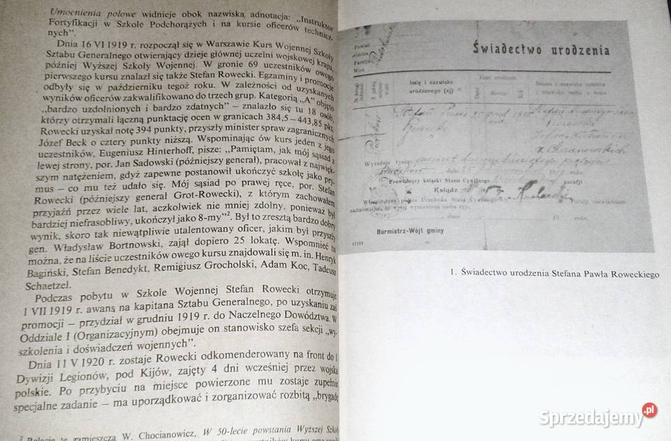 Stefan Rowecki Grot Tomasz Szarota Rok wydania 1983 Chełm