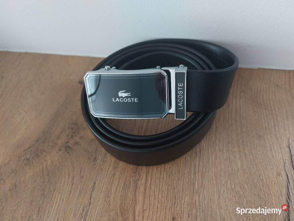 Pasek męski Lacoste 110 120 130 Paski Aniołki