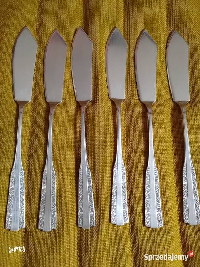 Hefra sztućce paterowane PRL Kraków