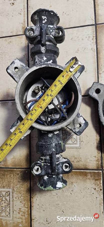 Wielkaz PRLLata 70 teAluminiowaOdgałęźnik rozeta Barlinek sprzedam