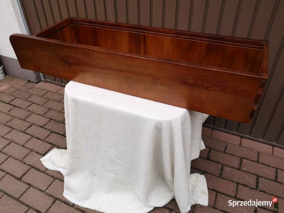 Półka Szafka Wisząca Witryna ARTDECO Orzech