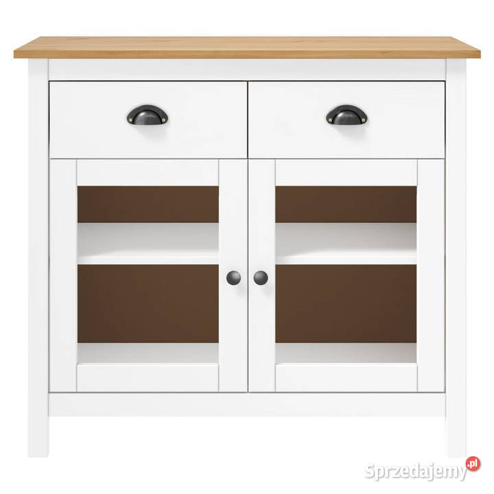Komoda Hill biała 90x40x80 lite drewno sosnowe Meble Warszawa sprzedam