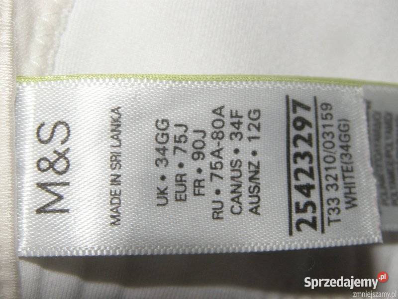 Biustonosz Stanik 34GG 75GG Marks Spencer bez Siedlce