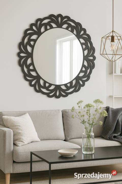 Dekoracyjne lustro w ażurowej ramie mdf IDALIA Warszawa sprzedam