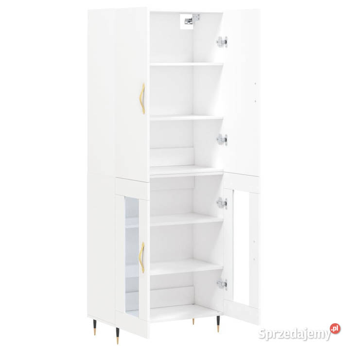 Witrynka biała 695x34x180 materiał Warszawa