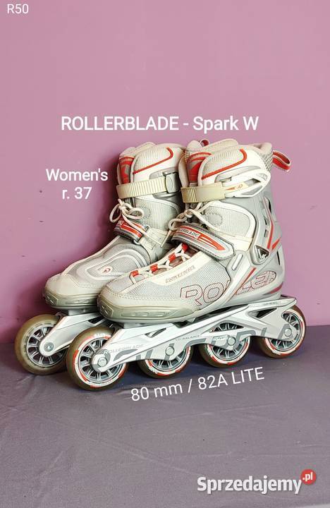 Rolki Rollerblade SPARK W kobiet rozmiar 37 stan Skating Jasień
