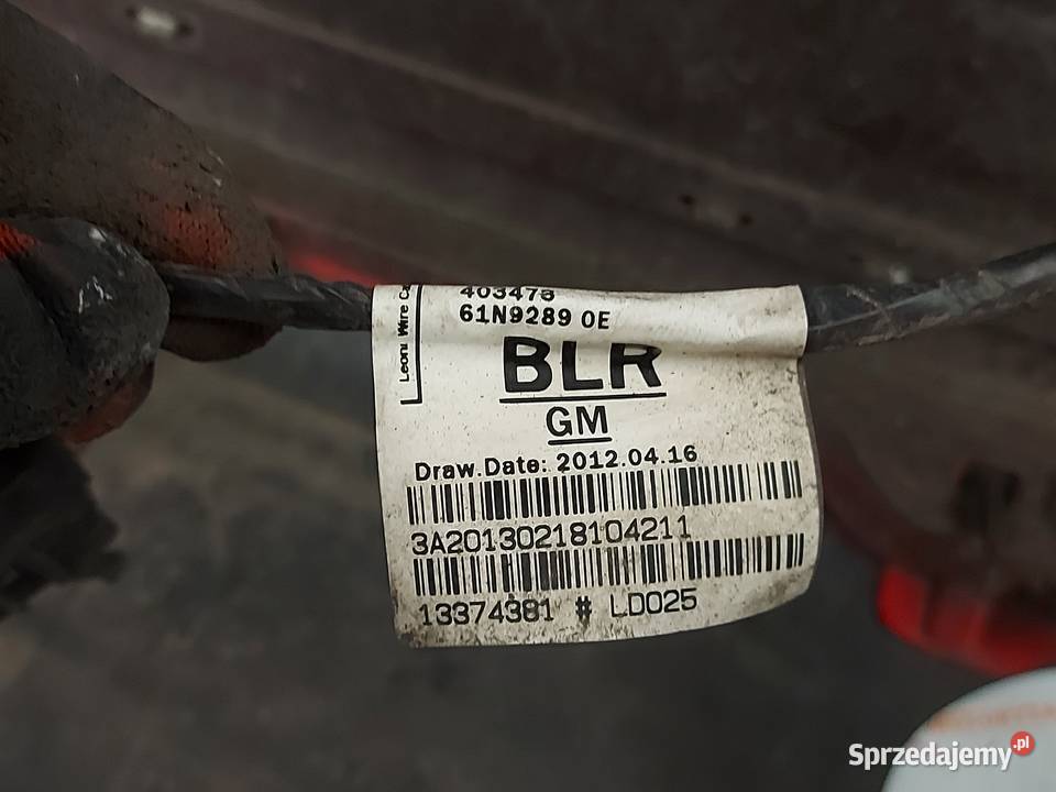 OPEL ASTRA J LIFT 13r zderzak tył 13368066 Kielce