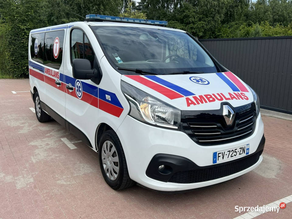 ambulansy Renault Trafic Renault Trafic Long autoalarm wielkopolskie Gostyń sprzedam