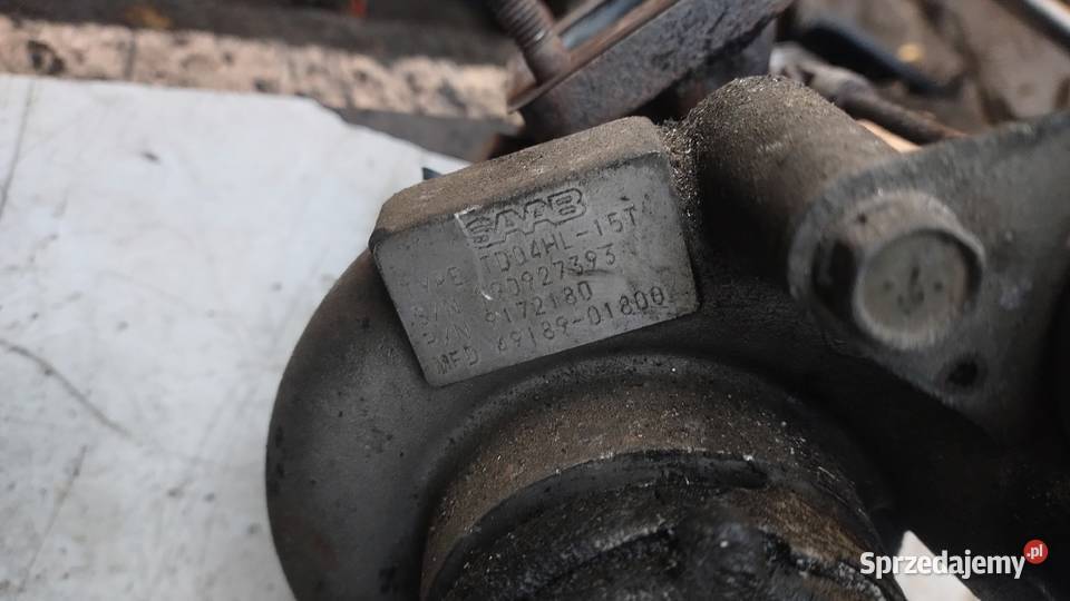 SAAB 95 93 20 TB turbosprężarka TD04HL15T osobowe