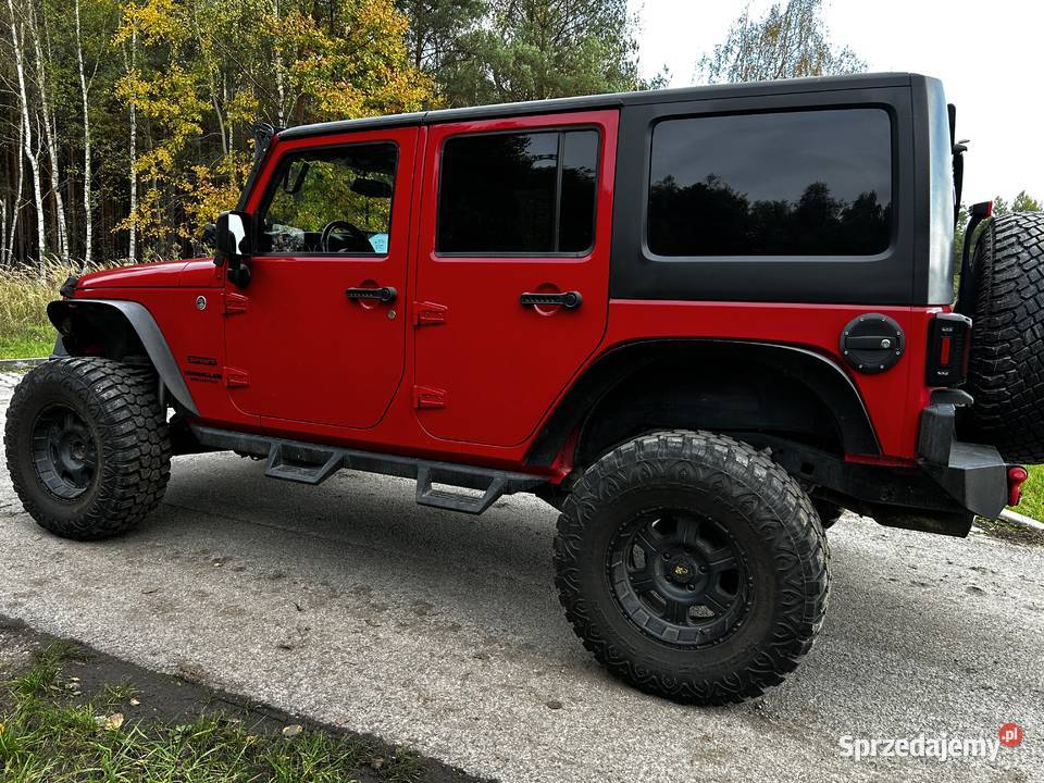 Jeep wrangler JK 36 bezwypadkowy świętokrzyskie Umianowice