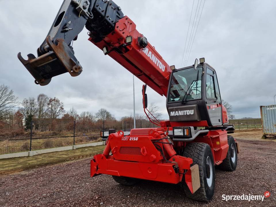 Ładowarka teleskopowa Manitou MRT2150 Serii M Motoryzacja Płoty