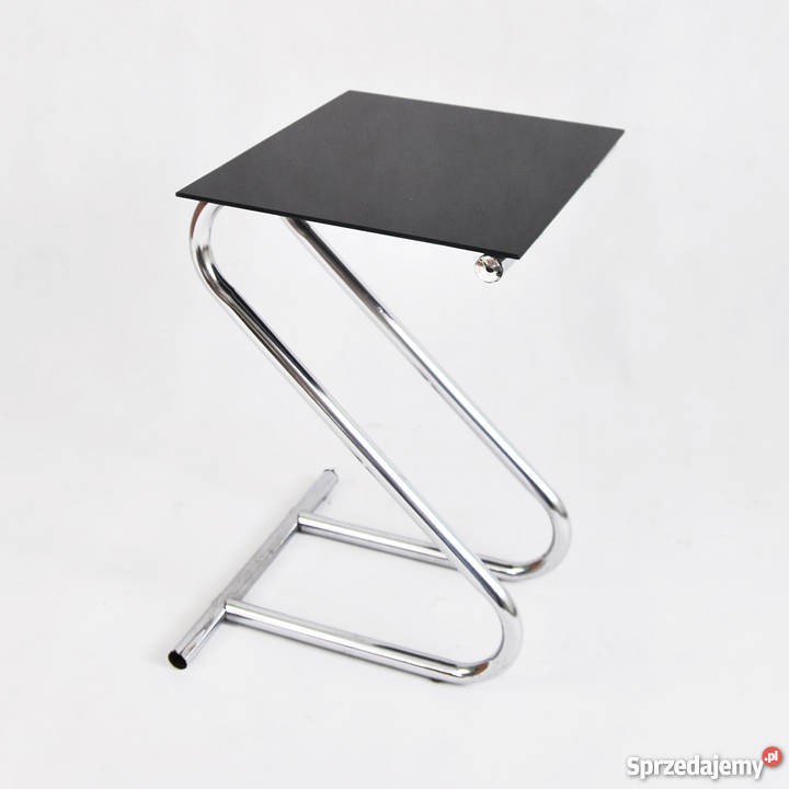Chromowany stolik kawowy kwietnik PRL lata 70 mazowieckie