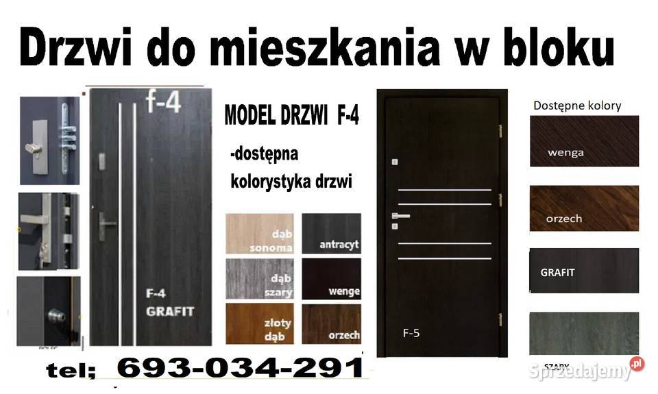 Drzwi zewnętrzne wejściowe z MONTAŻEM ręki Drzwi zewnętrzne Gliwice